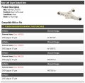 Rear Left Driver Side Lower Control Arm With Bushings Compatible 2002-2005 Jaguar S-type