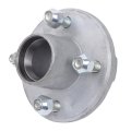 4 On Inch Galvanized Trailer Hub Replacement For 2000 Lbs 1 Spindle 