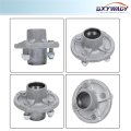 4 On In Galvanized Trailer Hub Replacement For 2000 Lbs 1 Spindle With Nuts