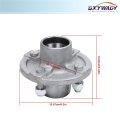 4 On In Galvanized Trailer Hub Replacement For 2000 Lbs 1 Spindle With Nuts