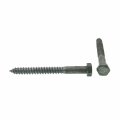Prime-line Hex Lag Screws 1 2 In X 5 A307 Grade A Hot Dip Galvanized Steel 25 Pack