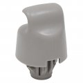 Grey Gray Sun Visor Bolt Cover And Sunvisor Retainer Clip Holder Latch Lock Kit For Nissan