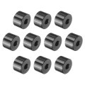 10 Pcs Aluminum Spacer 4 Bore X 3 Od 1 2 Length Black Round Unthreaded Standoff Bushing Plain Finish Metal Spacers 