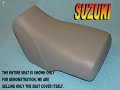 New Replacement Seat Cover Fits Suzuki Quadrunner 500 Ltf 98-02 Ltf500 Lt-f500f Quad Runner 924a