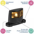Lumitronics License Plate Lamp Abs Body Construction Black