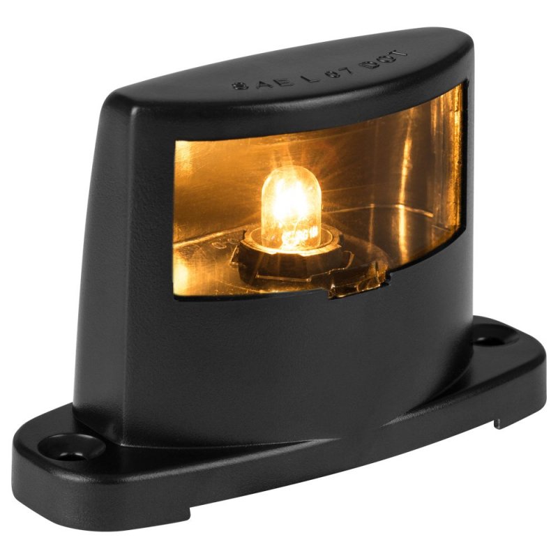 Lumitronics License Plate Lamp Abs Body Construction Black