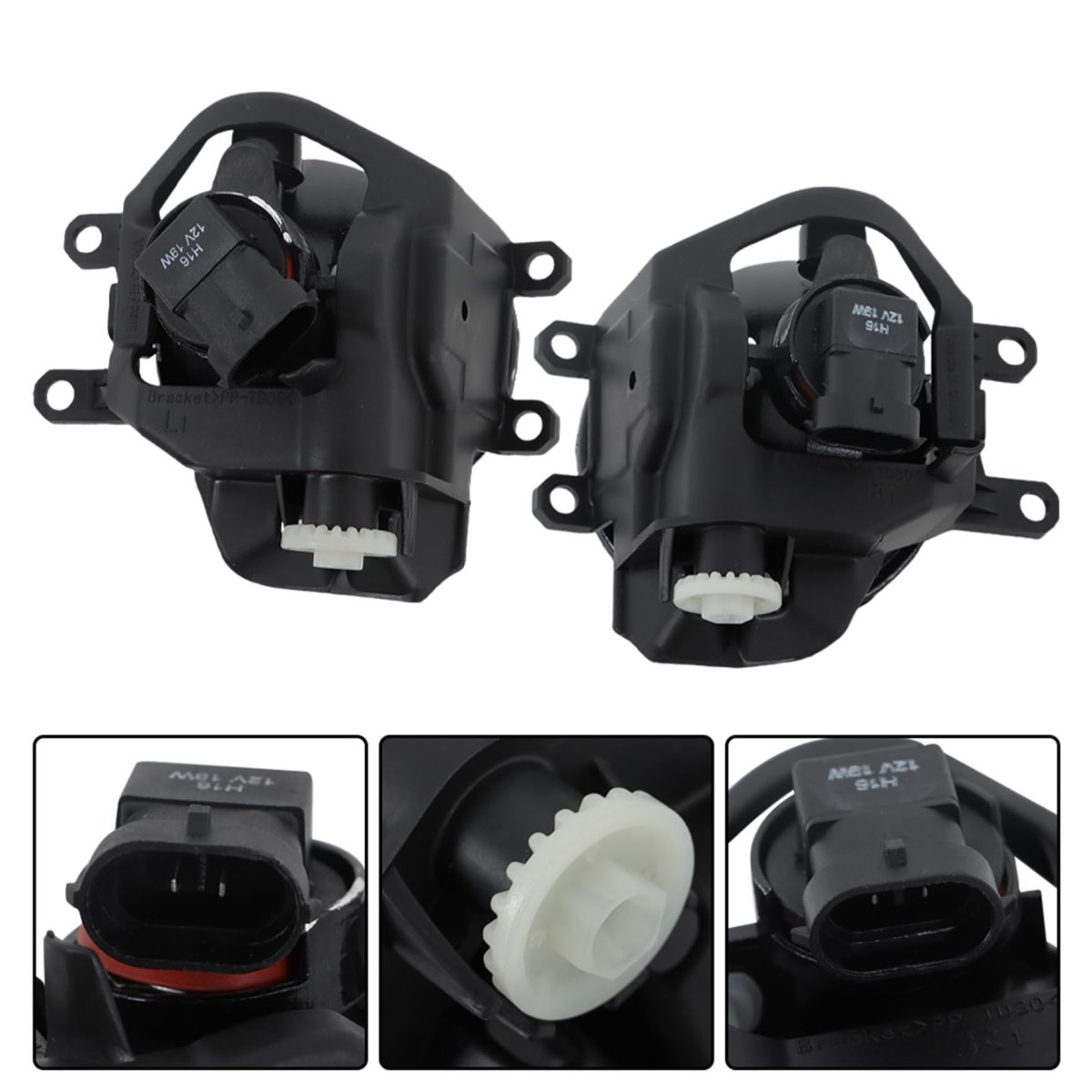 Driving Fog Lamp Assembly Pair For Rav4 2016 2017 2018 Front Bumper Replacement 81210-60200 81220-60120 Driver And Passenger