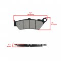 Caltric Front Brake Pads Compatible With Bmw F650cs F-650cs F650gs F650st Abs 2000-2006
