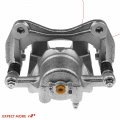 A-premium Disc Brake Caliper Assembly With Bracket Compatible Select Hyundai And Kia Models Accent 2018-2021 Rio 2012-2020 L4 1