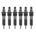 Fuel Injectors Set Of 6 For Cummins 4bt 3 9l 6bt 5 6bta Replace Part Numbers 0432131837 
