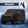 X Autohaux 1 Set Car Cover For Suzuki Jimny Jb64w Sierra Jb74w Outdoor Waterproof Sun Rain Dust Wind Snow Protection With