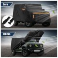 X Autohaux 1 Set Car Cover For Suzuki Jimny Jb64w Sierra Jb74w Outdoor Waterproof Sun Rain Dust Wind Snow Protection With