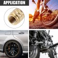 X Autohaux 3pcs 103mm 4 06 Tire Valve Stem Extension Inflator Extender Hose Universal Fit For Car Motorcycle Bicycle