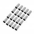 Gxywady 20 Pack 33mm 4-1 4 Height Lug Nut Covers Screw-on Flat Top Replacement For Peterbilt Kenworth Freightliner Ford Volvo