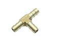 Ltwfitting Lead Free Brass Barb Tee Fitting 1 4 Id Hose For Water Fuel Boat Pack Of 5 