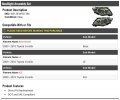 Headlight Assembly Set Of 2 Compatible With 2009-2010 Toyota Corolla Base Le Xle