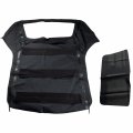 Soft Top Replacement For 3-series E30 1986-1993 Twill Vinyl With Plastic Windows Black 