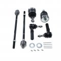 A-premium Set Of 6 Front Lower Ball Joint Inner Outer Tie Rod End Compatible With Cadillac Dts 2006-2011 Deville 2000-2005 V8 4