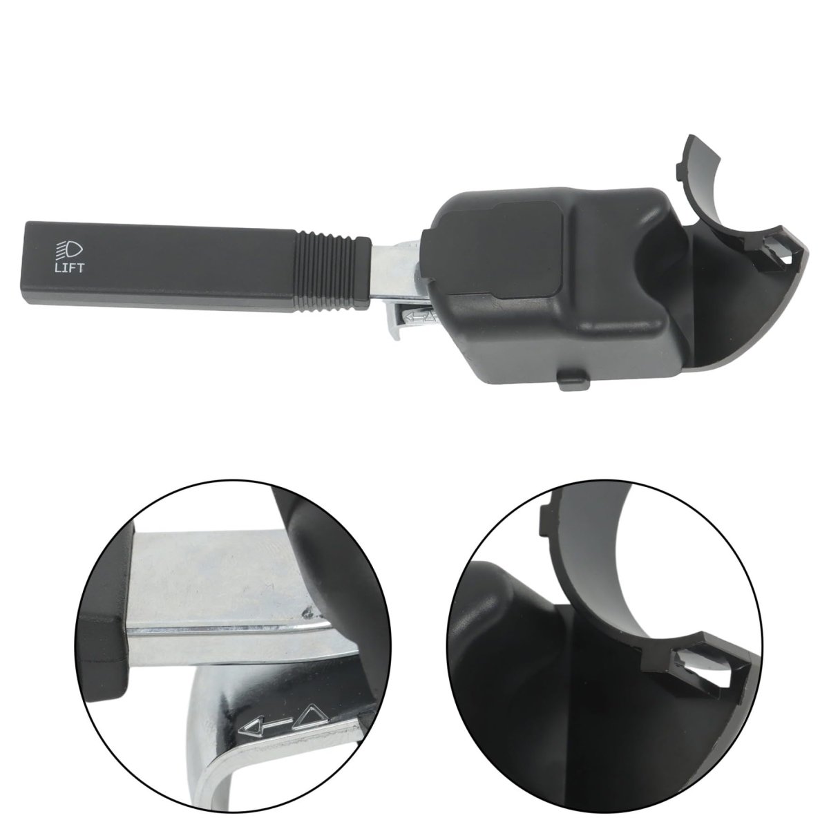 Turn Signal Switch Light Control Iron Black Replacement For 4852