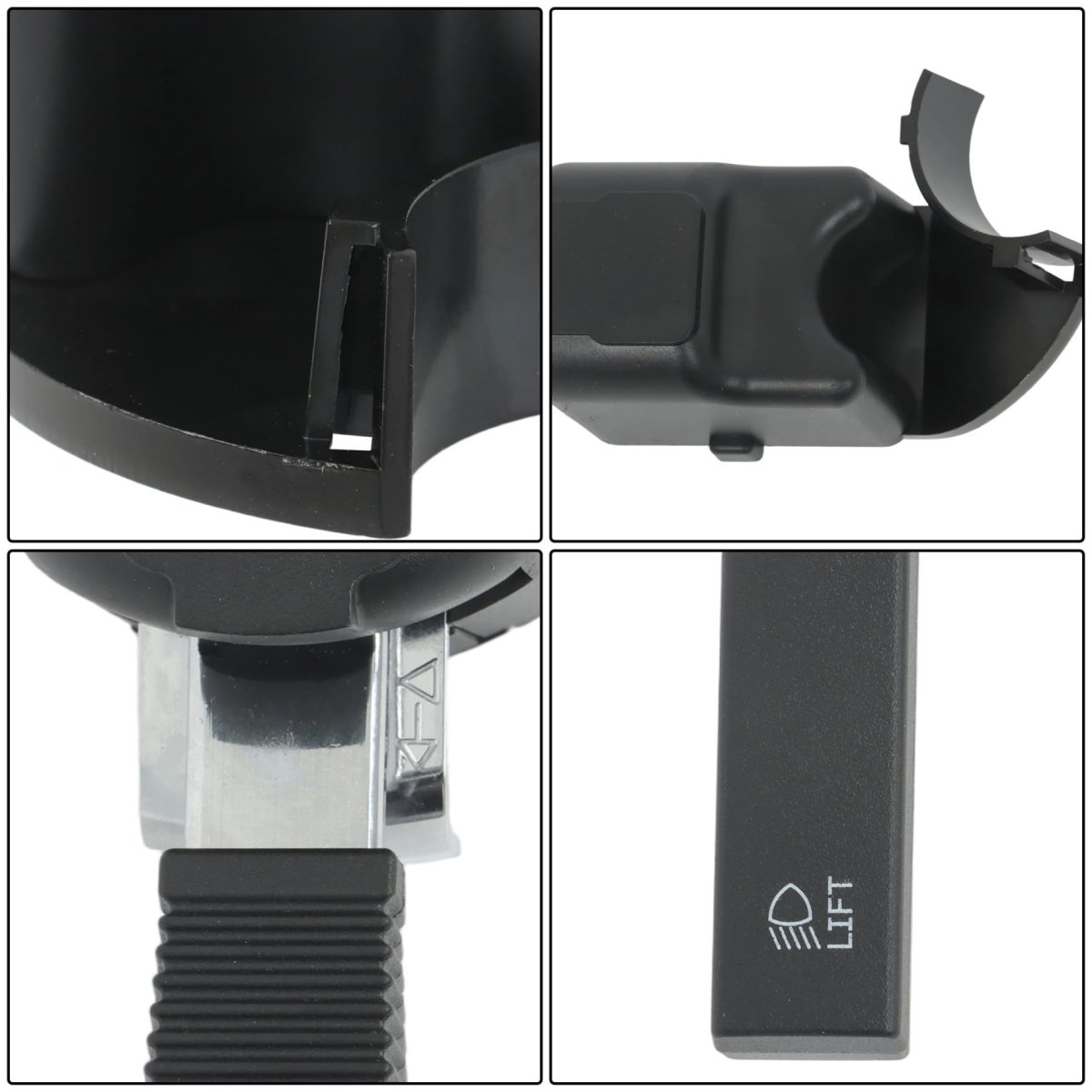 Turn Signal Switch Light Control Iron Black Replacement For 4852