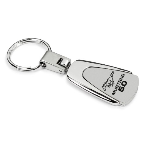 Ford Mustang 5 0 Tear Drop Auto Key Chain