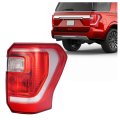 Hecasa Tail Light For 2018-2021d Expedition W O Led Level 1 Replacement For Fo2801271 Jl1z13404g Fo2801271c Rear Brake Lamp Red 