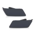 Headlight Washer Nozzle Jet Cover Cap Pair For Land Rover Discovery Sport 2015-2019 Lr061223 Lr061225 Black 