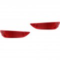 Rear Bumper Reflector Pair For Hyundai Accent Hatchback 2012 2013 2014 2015 2016 2017 Driver And Passenger Side Capa Certified 