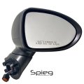 Spieg Ki1321187 Passenger Side Mirror Replacement For Kia Rio 2014-2017 Power Heated Manual Fold Paint To Match Cover 5pin Rh