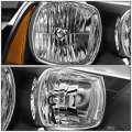 Auto Dynasty Ch2503232 Oe Style Passenger Right Side Black Housing Headlight Lamp Compatible With Dodge Charger 11-14