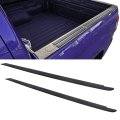 2pcs Truck Bed Side Rail Protector Abs Matte Black For 2014-2020 Toyota Tundra 