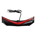 Led Rear Fender Tip Accent Light Red Lens For Honda Goldwing Gl1800 2012 2017 And F6b 2013 2016 Running Brake Lights