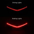 Led Rear Fender Tip Accent Light Red Lens For Honda Goldwing Gl1800 2012 2017 And F6b 2013 2016 Running Brake Lights