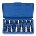 13 Pc Ribe Bit Drive Driver Set For Socket Tool Kit M4 To M16 Polydrive Poly 