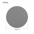 Uxcell 3 Inch Wet Dry Sanding Discs 2000 Grit Hook And Loop Sandpaper Electrostatic Sand Planting Silicon Carbide 10pcs