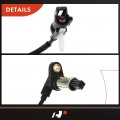 A-premium Abs Wheel Speed Sensor Compatible With Ford Models E-150 2003-2006 Club Wagon 2003-2005 Econoline 1999-2002 Front