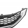 Ecotric Front Grill Compatible With 2013 2014 2015 Honda Civic Sedan Ho1200216 Ho1202109 71121tr3a01 71122tr3a01 Bumper Hood