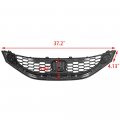 Front Grill For 2013 2014 2015 Honda Civic Sedan Ho1200216 Ho1202109 71121tr3a01 71122tr3a01 Bumper Hood Grille W Chrome