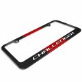 Ipick Image Made For Dodge Challenger Racing Stripe Black Metal License Plate Frame