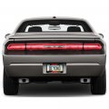 Ipick Image Made For Dodge Challenger Racing Stripe Black Metal License Plate Frame