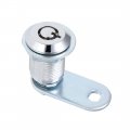 Uxcell Tubular Cam Lock 1 Cylinder Length Fits Up To 5 8 Thickness Panel Chrome Finish Keyed Different 2pcs