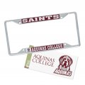 Aquinas College Metal License Plate Frame And Sticker For Front Or Back Of Car Officially Licensed Sticker Combo Mascot 