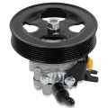 Power Steering Pump 49110zv00a For Nissan Armada 2010 2015 Pathfinder 2011 2012 Titan Infiniti Qx56 V8 5 6l Pulley Included 
