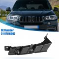 Uxcell Left Side Front Bumper Mounting Support Bracket No 51117116667 For Bmw X5 E53 2004-2006