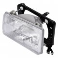 Hecasa Driver Side Headlight Compatible With Peterbilt 375 385 Trucks Halogen Headlamps Assembly Clear Lens Plastic