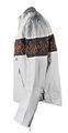 Mems Gray Textile Motorcycle Jacke With Flames Size Xl X-large 48-50 