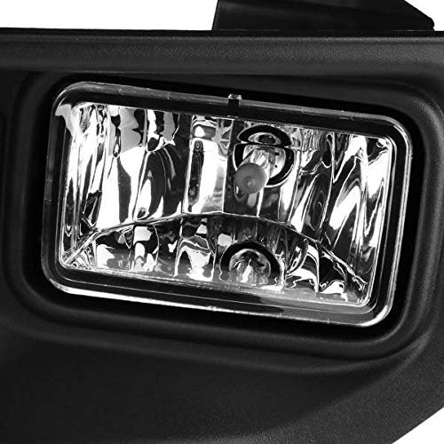 Uframe Compatible With 2015 2016 2017 Ford F-150 Fog Light Kit W Bezels Wiring Switch Bulbs