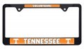 University Of Tennessee Volunteers Black License Plate Frame