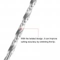 Uxcell Hss High Speed Steel Extra Long Twist Drill Bits 5 5mm Diameter 160mm Length For Hardened Metal Woodwork Plastic