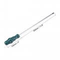 Uxcell Torx Screwdriver T30 Magnetic Star 6 Point Screw Driver 11 8 Cr-v Round Shaft Non-slip Green Tpu Handle